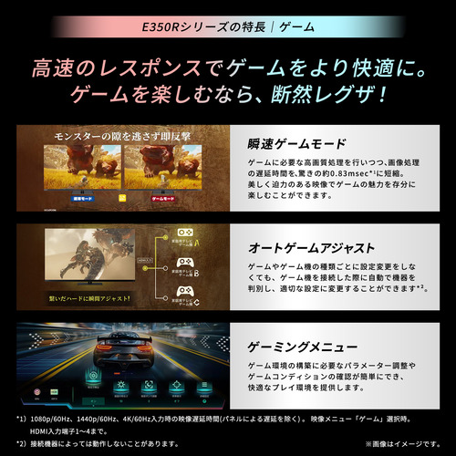 REGZA 55E350R 55V型 4K液晶テレビ 地デジ・BS･110度CS・4K衛星放送チューナー内蔵_7