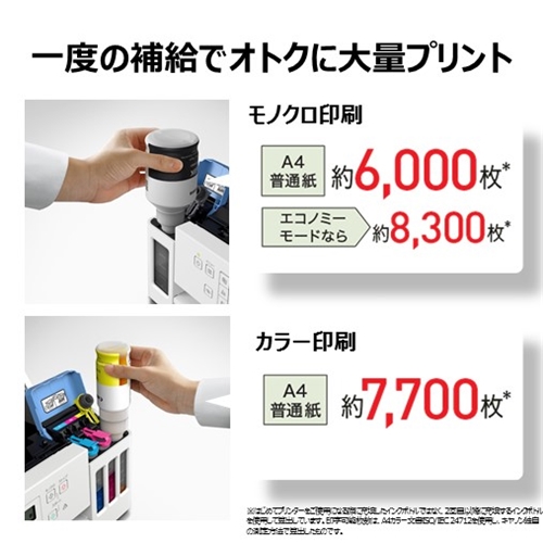 【推奨品】キヤノン G6030WH キヤノンインクジェット複合機 G6030 WHITE GIGATANK プリンター の通販は