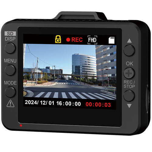 ユピテル DRY-ST1250c 1カメラドライブレコーダー フルHD 200万画素 microSDカード付属_1