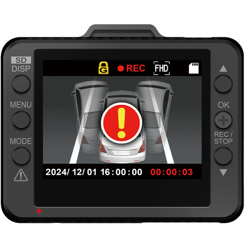 ユピテル DRY-ST1250c 1カメラドライブレコーダー フルHD 200万画素 microSDカード付属_2