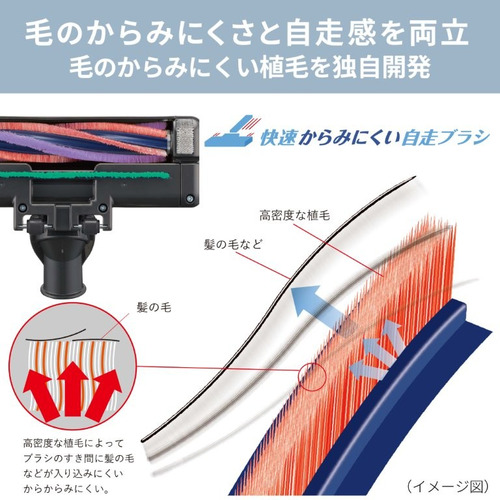 三菱電機 TC-FM2F-S 紙パック掃除機「Be-K(ビケイ)」 毛がらみ除去機能 軽量コンパクト クールシルバー_8