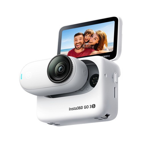 Insta360 CINSAATA-GO3S128W GO3S 小型アクションカメラ 4K 128GB アークティックホワイト