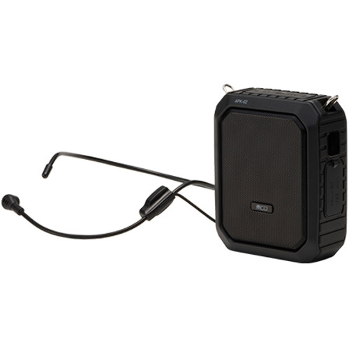 ミヨシ APK-02／BK ポータブル拡声器 防滴タイプ20W APK02／BKの通販は