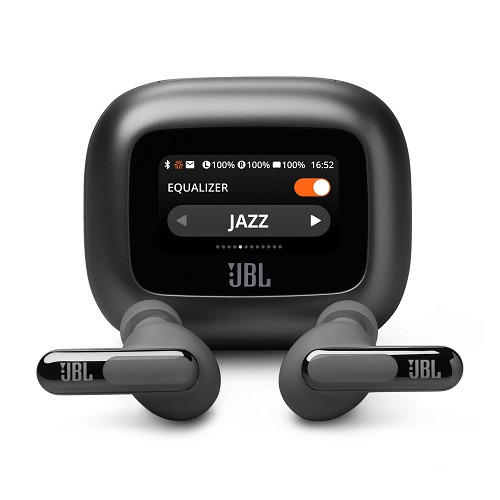 JBL ワイヤレスイヤホン カナル型 ノイズキャンセリング typeC IP55 最大12時間再生 JBL Live Beam 3 ブラック系_2