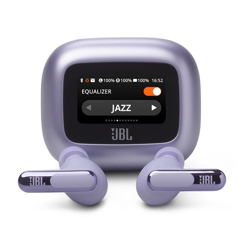 JBL ワイヤレスイヤホン カナル型 ノイズキャンセリング typeC 最大44時間再生 JBL Live Beam 3 パープル系_2