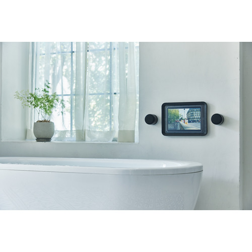 リズム 9YYA30RH02 防水ポータブルスピーカー Bluetooth対応 ブラック_3
