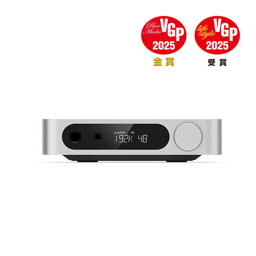 FIIO FIO-K11R-S USB DAC内蔵ヘッドホンアンプ ハイレゾ対応 シルバー