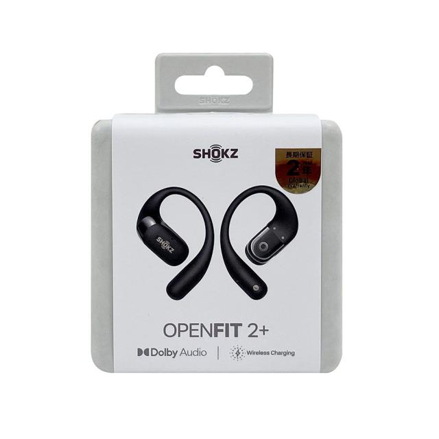 ショックス ワイヤレス イヤホン 左右分離 IP55 Dolby Audio搭載 USB-C OpenFit 2+ SKZ-EP-000050 ブラック_5