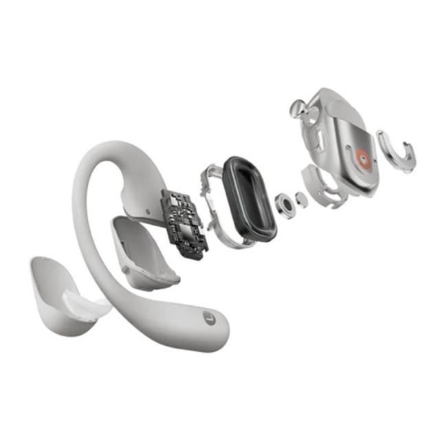ショックス ワイヤレス イヤホン 左右分離 IP55 Dolby Audio搭載 USB-C OpenFit 2+ SKZ-EP-000051 グレー_3