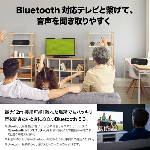 Klipsch av020003-C01 Bluetoothスピーカー デトロイト IP67防水防塵対応 ブラック_4