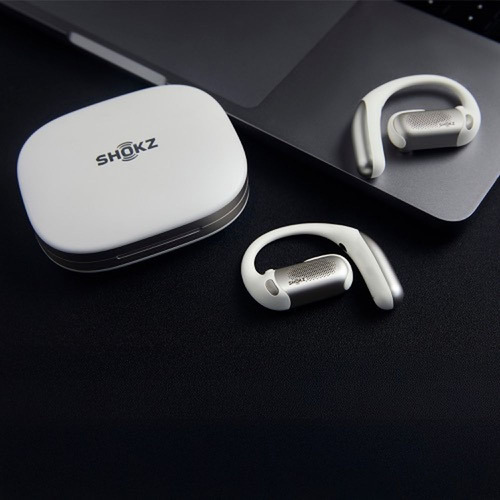 Shokz SKZ-EP-000063 OpenFit Pro オープンイヤー型ワイヤレスイヤホン 同期型デュアルダイアフラム構造採用 Bluetooth対応 ホワイト_6