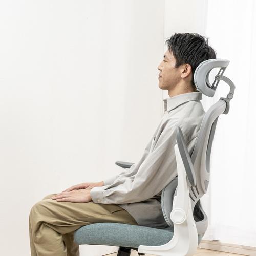 ヤマダオリジナル カラダサポートワークチェア「コンパン」 グリーン_2