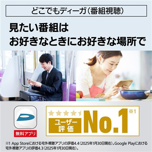 パナソニック DMR-2W103 ブルーレイディスクレコーダー ディーガ 1TB 2番組同時録画