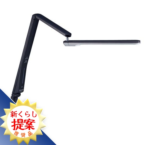Panasonic パナソニック SQ-LC570-K(ブラック仕上×シルバー)　LEDデスクスタンド パナソニック LEDデスクライト パナソニック パルック LEDデスク