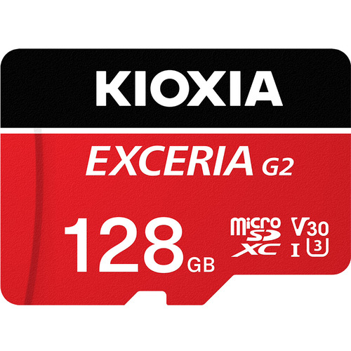 KIOXIA KMU-B128GR microSDカード EXCERIA G2 128GB KMUB128GRの通販は 