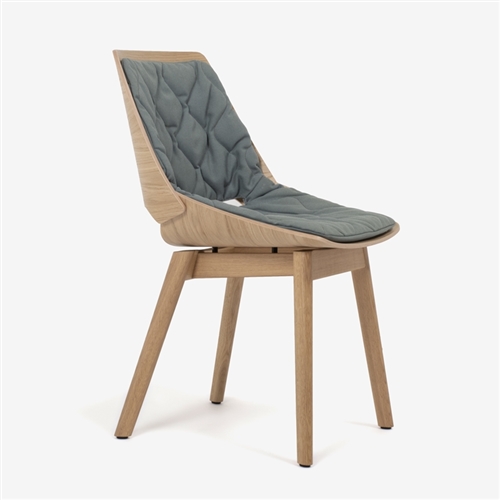 大塚家具 ダイニングチェア 「650GR／WO」 布グリーン色 木部オーク材ホワイトオーク色 の通販は