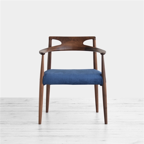 【在庫限り】大塚家具 ダイニングチェア (フルアーム)「ラディウス」 ウォールナット材の通販は