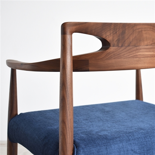 【在庫限り】大塚家具 ダイニングチェア (フルアーム)「ラディウス」 ウォールナット材の通販は