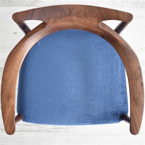 【在庫限り】大塚家具 ダイニングチェア (フルアーム)「ラディウス」 ウォールナット材の通販は