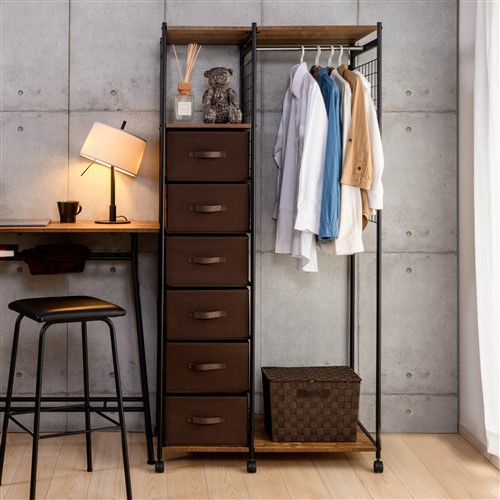 ワードローブ ダークブラウン ワードローブ ダークブラウン 【公式通販】