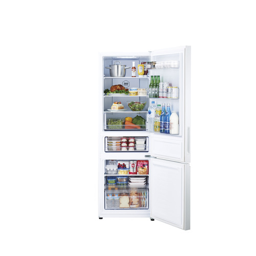Haier JR-NF326B-W 冷蔵庫 3in2シリーズ 326L スノーホワイト 