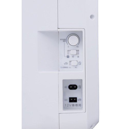 ツインバード HR-EB08W 2電源式 ポータブル電子適温ボックス 20L 