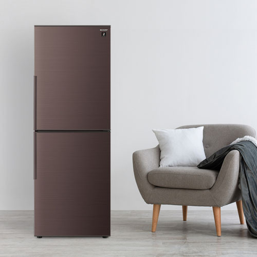 シャープ SJ-PD28J プラズマクラスター冷蔵庫 280L ブラウン SJPD28Jの