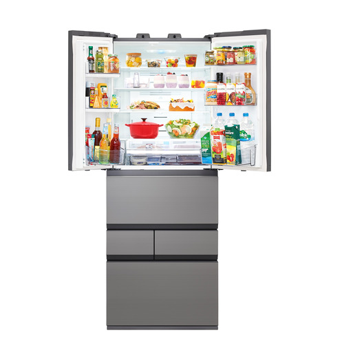 無料長期保証】東芝 冷蔵庫 551L 観音開き 6ドア 幅68.5cm 摘みたて 