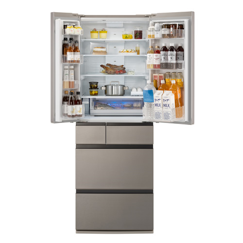 無料長期保証】パナソニック 冷蔵庫 525L 観音開き 6ドア 幅65cm 