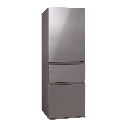 東芝冷蔵庫GR-W36SV（ZH）356L 右開き 東芝 冷蔵庫 356L 右開き 3ドア 幅60cm フリードアポケット 3段冷凍室