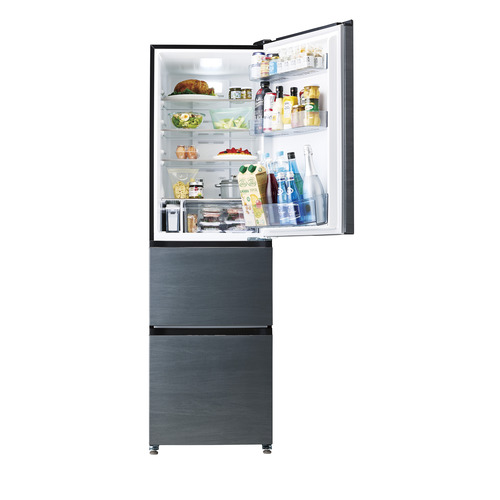 Haier JR-CVM34C-H 冷蔵庫 3ドア 右開き 335L ギャラクシー
