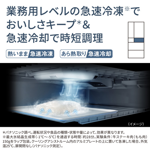 無料長期保証】パナソニック 冷蔵庫 650L 観音開き 6ドア 幅75cm フル
