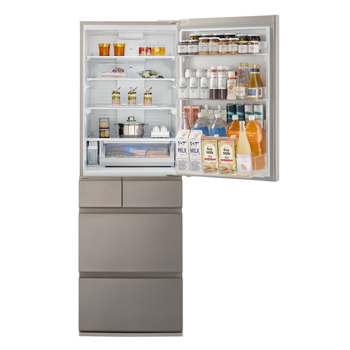無料長期保証】パナソニック 冷蔵庫 457L 右開き 5ドア 幅60cm サクッ