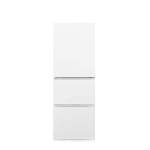 パナソニック 冷蔵庫 326L 右開き 3ドア 幅60cm うす型 シンプルデザイン 大容量野菜室 NR-C33ES2-W ホワイト系