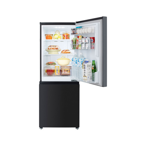 東芝 冷蔵庫 180L 右開き 2ドア 50.3cm 一人暮らし向け 静音設計 耐熱トップテーブル GR-Y18BP(KT) ブラック系