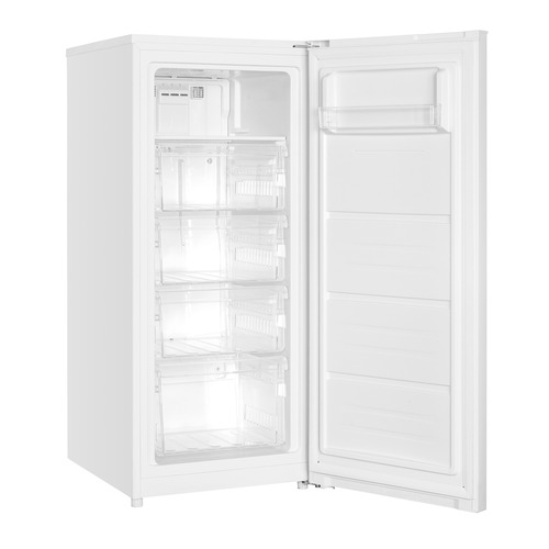 REFAGE 冷凍庫 125L 右開き 1ドア 幅50cm ファン式 耐熱トップテーブル YRT-F12P ホワイト系_5