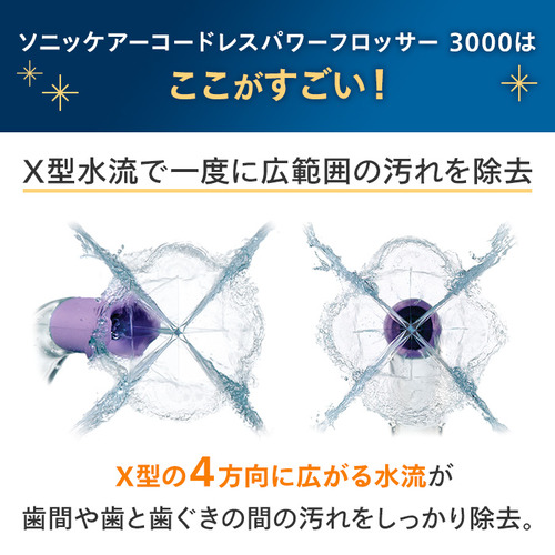 PHILIPS HX3826／31 ソニッケアーコードレスPF3000ホワイト_2