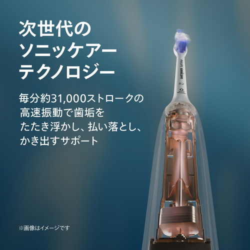 フィリップス HX7410／09 ソニッケアー 電動歯ブラシ 過圧防止センサー機能搭載 ホワイト フィリップス HX7410／09 ソニッケアー 電動歯ブラシ 過圧防止センサー