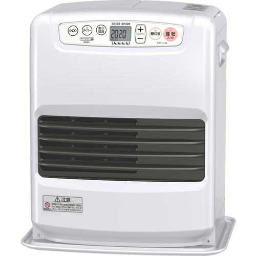 ダイニチ FWY-32R4 石油ファンヒーター 木造9畳 コンクリート12畳 5.0Lタンク ecoおまかせモード搭載 ムーンホワイト