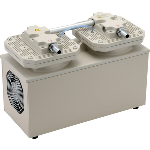 アルバック 単相100V ダイアフラム型ドライ真空ポンプ 全幅193.5mm DA-121D