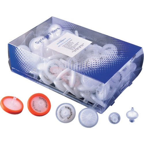 大阪ケミカル MSシリンジフィルター PTFE（疎水性）（100個入） サイズ25mm PTFE025100