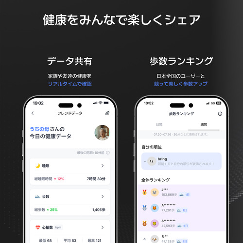 b.ring BP075TNSV1 Pro モデル スマートリング チタン AI 健康管理 睡眠管理 サイズ 7 b.ring G2 PRO Bluetooth対応 シルバー_3