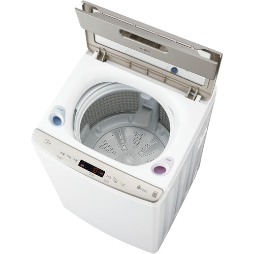 Haier JW-LD75C-W 洗濯機 7.5kg ホワイト JWLD75CW