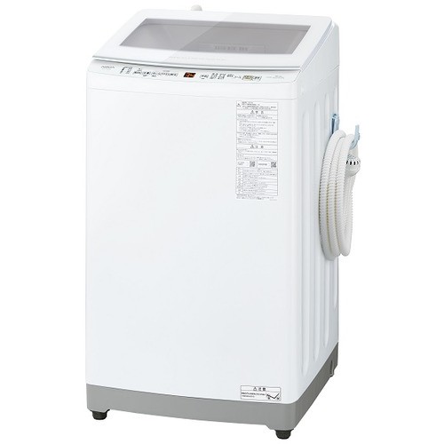 無料長期保証】AQUA AQW-V8P(W) 全自動洗濯機 V series 8kg ホワイト 