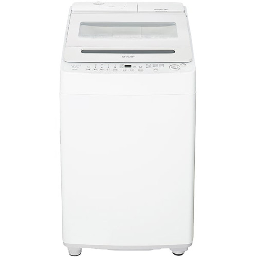 シャープ ES-SV8K-W 全自動洗濯機 (洗濯8.0kg)  ホワイト系