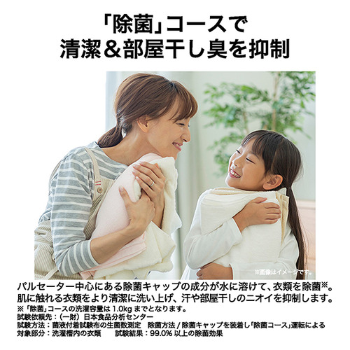 Haier 全自動洗濯機 上開き 洗濯 5.0kg 乾燥2.0kg 高濃度スパイラル洗浄 しわケア脱水 JW-U50C-K ブラック系