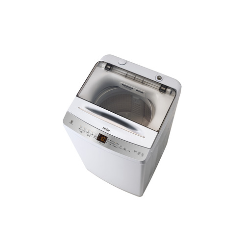 Haier インバーター洗濯機 上開き 洗濯 8.0kg 乾燥3kg 高濃度スパイラル洗浄 しわケア脱水 JW-UD80B-W ホワイト系