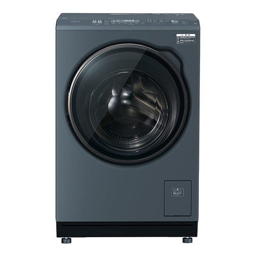 【無料長期保証】AQUA ドラム式洗濯機 左開き 洗濯12kg 乾燥6kg 幅59.5cm 除菌・消臭 泡フルウォッシュ まっ直ぐドラム AQW-DXS12A(LK) ブラック系