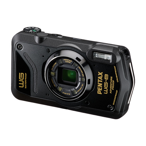PENTAX WG-8 BLACK コンパクトデジタルカメラ 防水 防塵 耐衝撃 ブラック