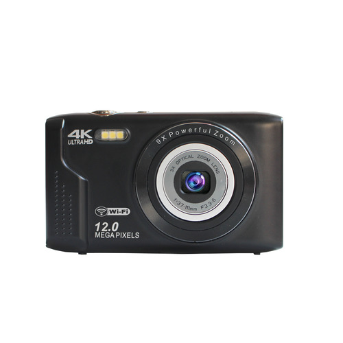 Bluemake TT-OD1200 コンパクトデジタルカメラ 光学ズーム対応 CMOSセンサー搭載 約1200万画素 ブラック